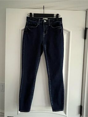 L'AGENCE Dark Navy Skinny Jeans